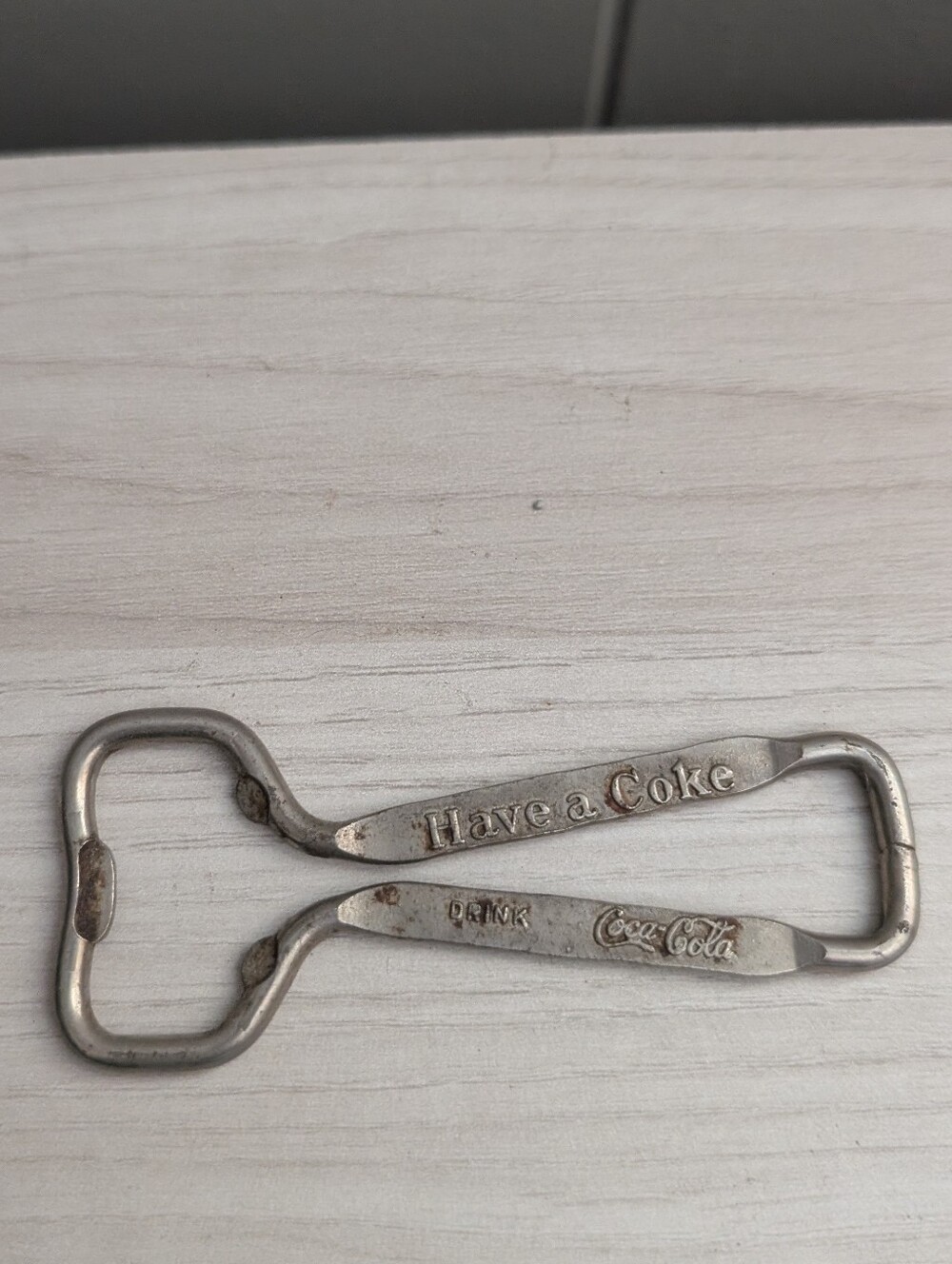 Vintage 1960s Coca-Cola "Have a Coke" Metal Bottle Opener